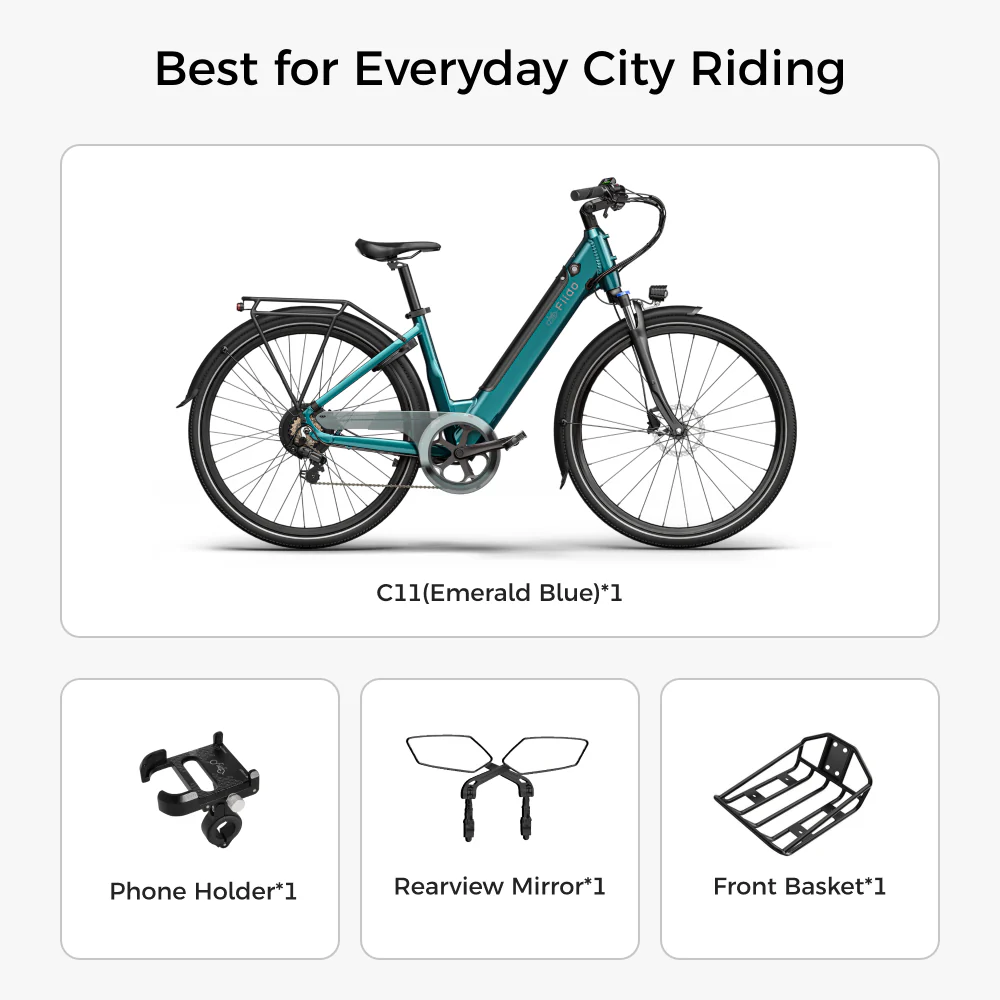 Fiido C11 City E-Bike - Image 14