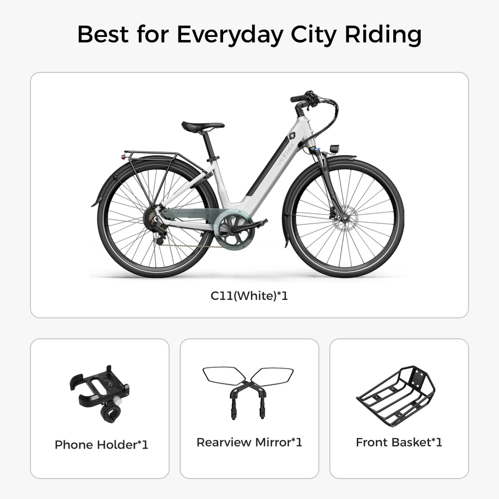 Fiido C11 City E-Bike - Image 15